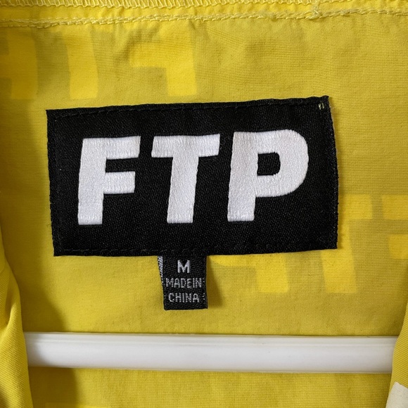 FTP YELLOW WINDBREAKER - Picture 5 of 6